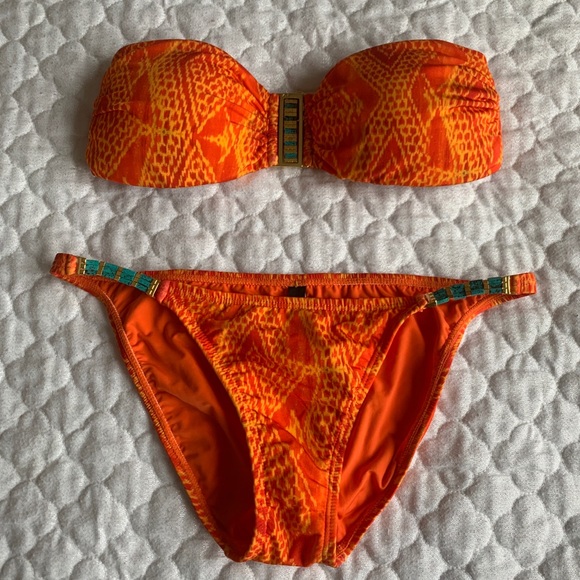 Vix by Paula Hermanny Other - Vix by Paula Hermanny orange swimsuit
